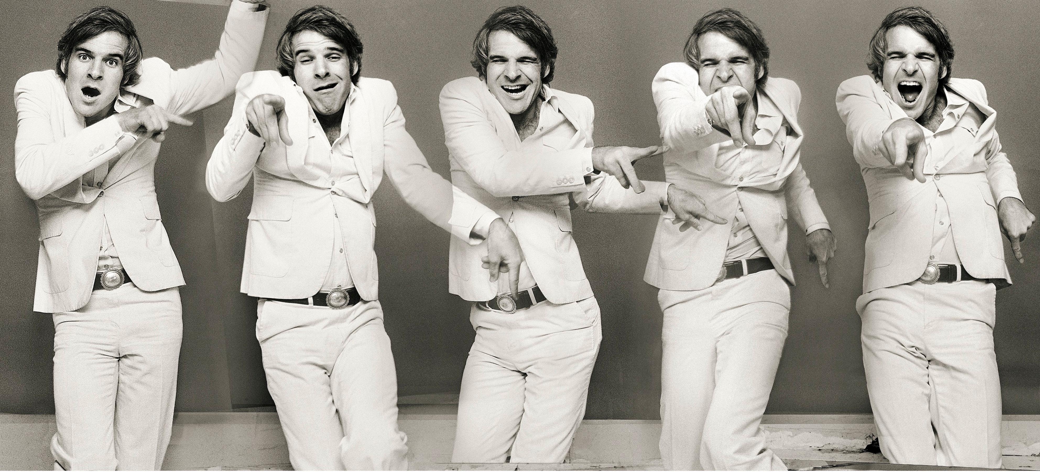 Steve Martin, “Let’s Get Small Sequence”, framed 24x48