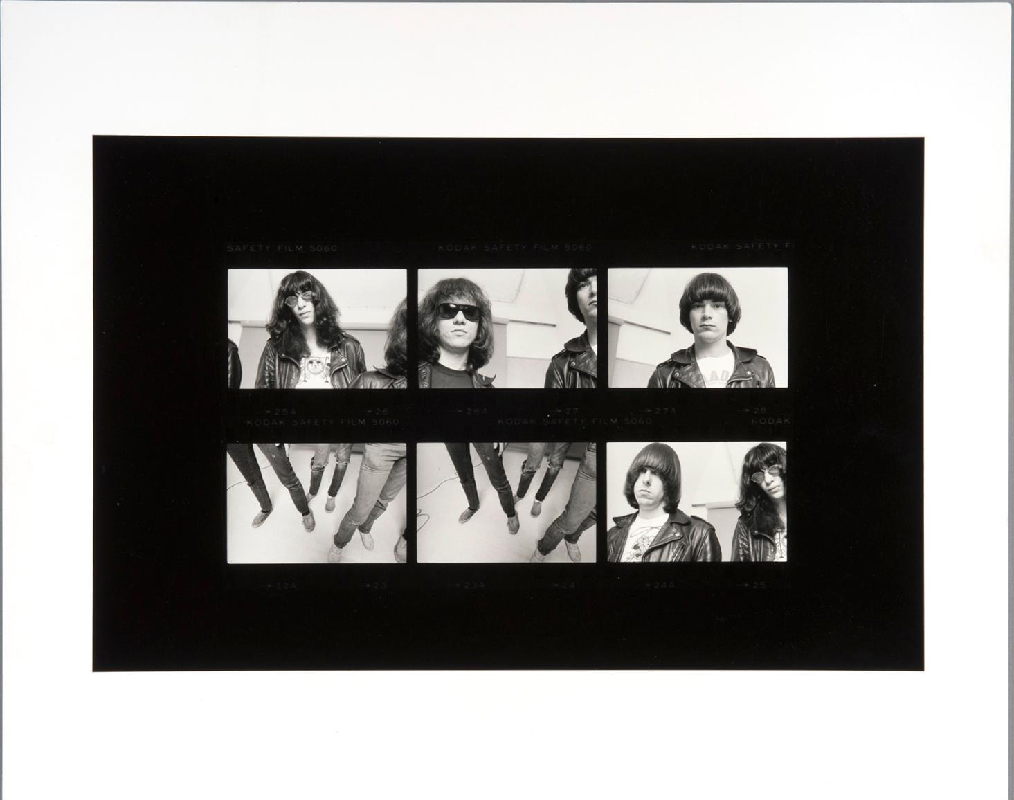 The Ramones vintage 16x20" Kontaktbogen von Norman Seeff