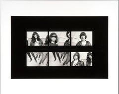 The Ramones vintage 16x20" foglio a contatto di Norman Seeff