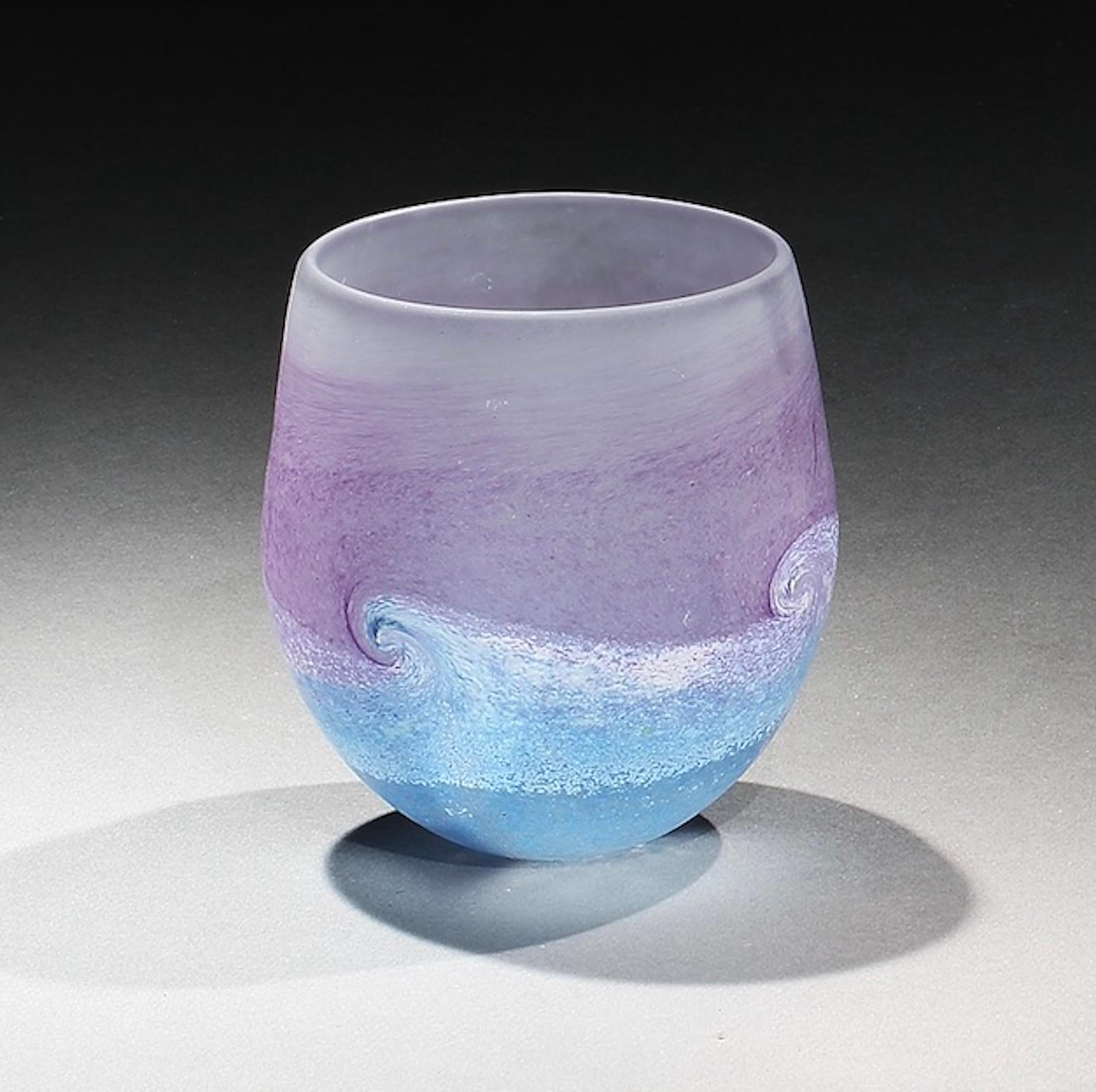 Norman Stuart Clarke (b.1944): Seascape, wave vase, 1997
