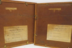 A pair of FINE original Watercolours of ENGLISH & SCOTTISH fishing rivers SIGNED