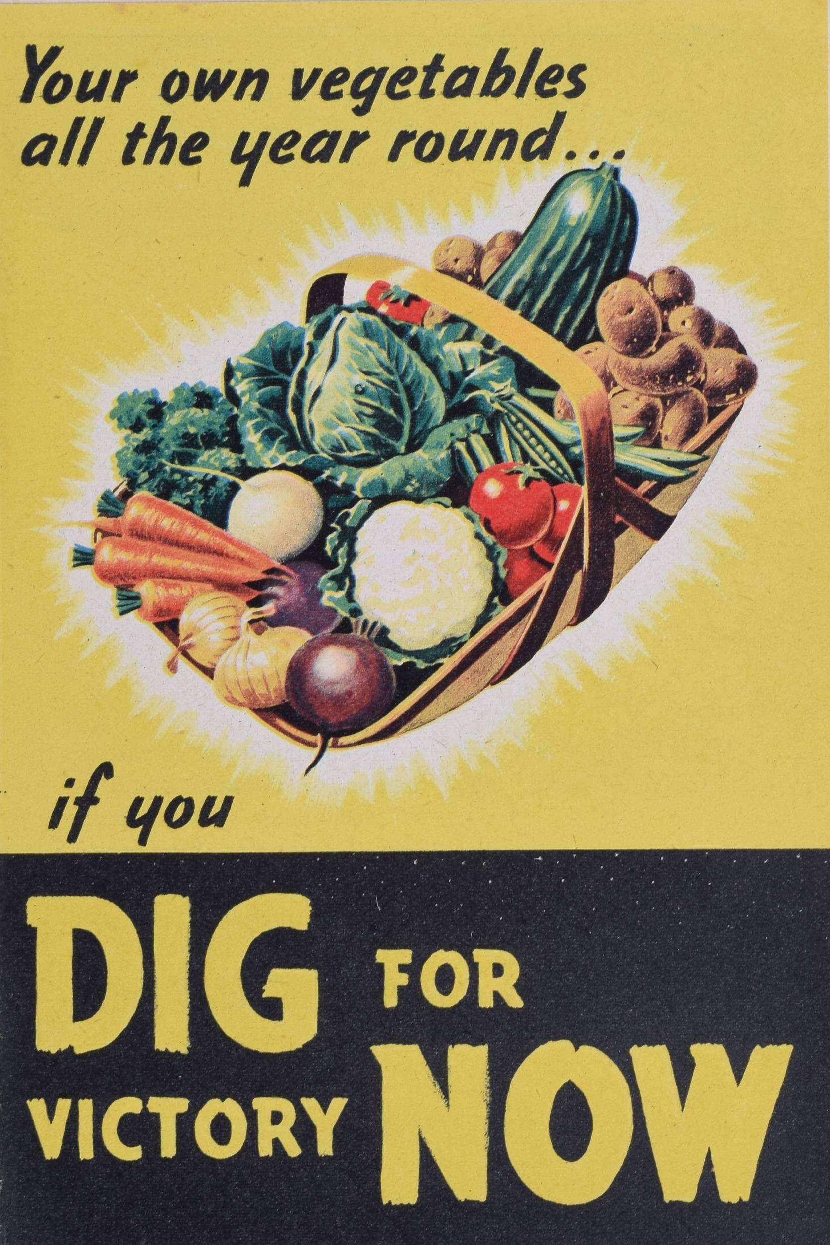 dig for victory poster ww2