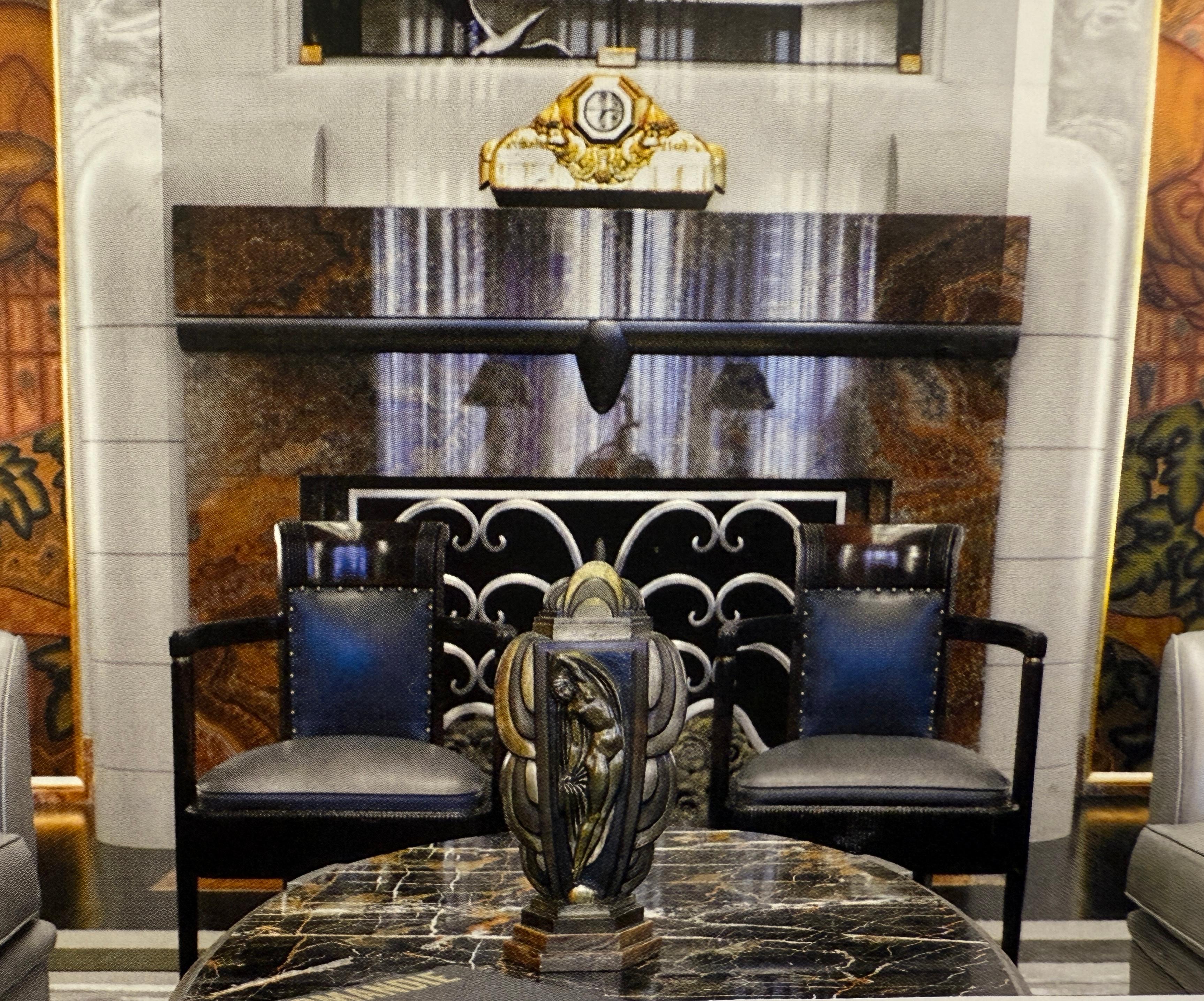 Fauteuils Art déco Normandie de Pierre Patout en vente 8