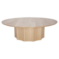 Normandie Cocktail Table with Wood Top 48" by Lawson-Fenning