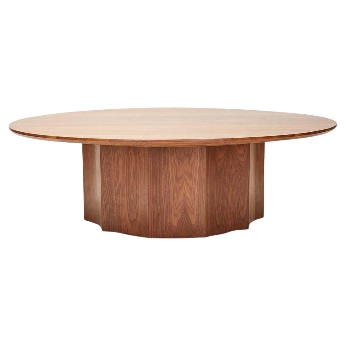 Normandie Cocktail Table w/ Wood Top 48" by Lawson-Fenning
