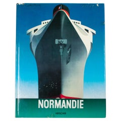 Vintage Normandie, The Epic of the Giant of the Seas, French Book by Bruno Foucart, 1985