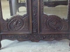Normandy Marriage Armoire, C1890