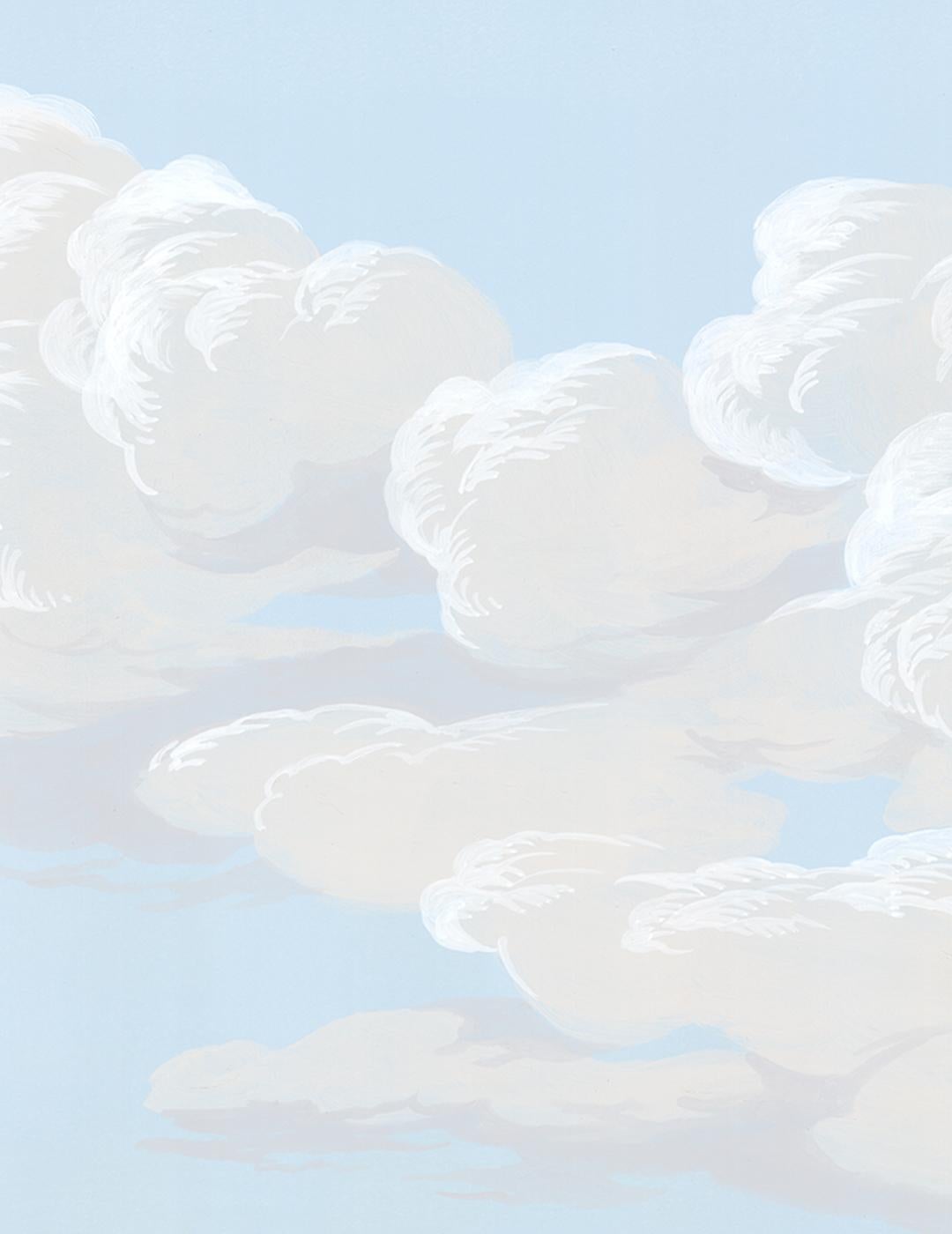 Normandy Sky ist ein 6-teiliges Wandgemälde mit einem farbenfrohen Morgenhimmel, der an Nordfrankreich erinnert.  Dieses Wandbild kann von einem professionellen Aufhänger auf einer sauberen Oberfläche angebracht werden.  Die Tafeln eignen sich auch