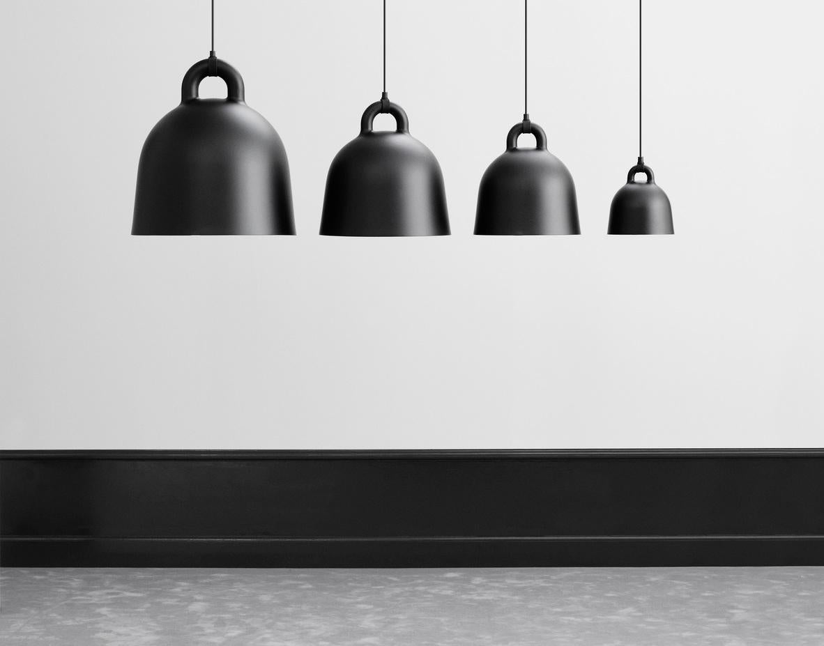Normann Copenhagen Bell Pendant Lamp Small by Andreas Lund & Jacob Rudbeck For Sale 2
