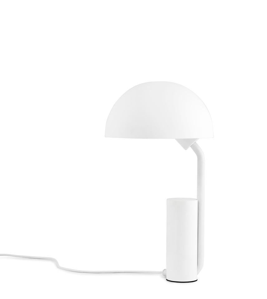 Normann Copenhagen Cap White Table Lamp Designed by KaschKasch For Sale 2