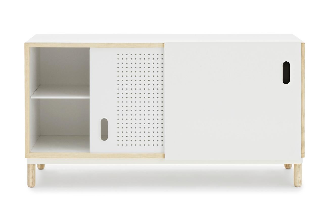 Ash Normann Copenhagen Kabino Sideboard White Designed by Simon Legald For Sale