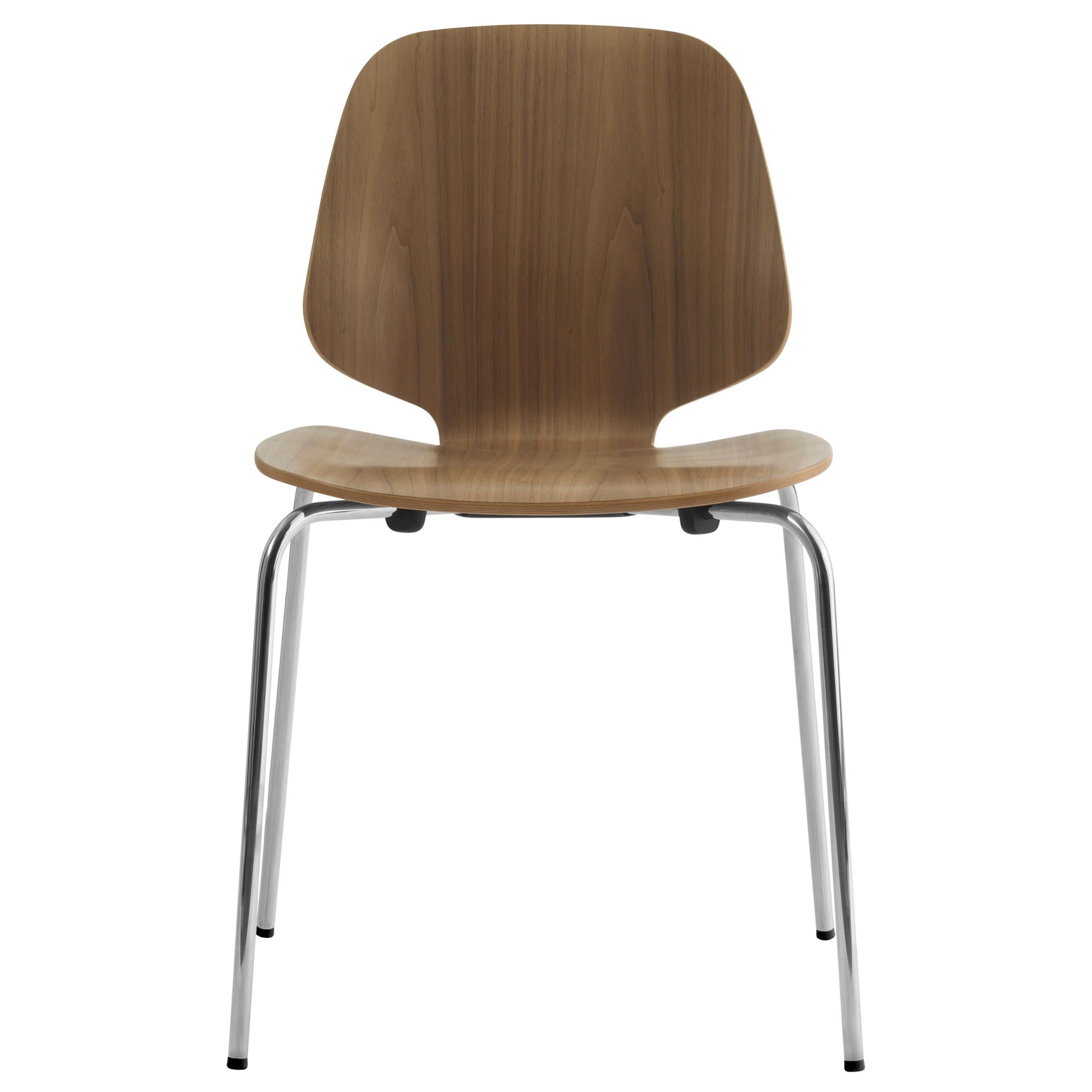 For Sale: Brown (My Chair Walnut) Normann Copenhagen My Chair with Chrome Base by Nicholai Wiig Hansen
