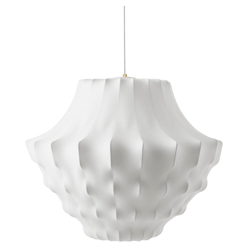 Normann Copenhagen Phantom Small White Pendant Lamp by Simon Legald For Sale 11