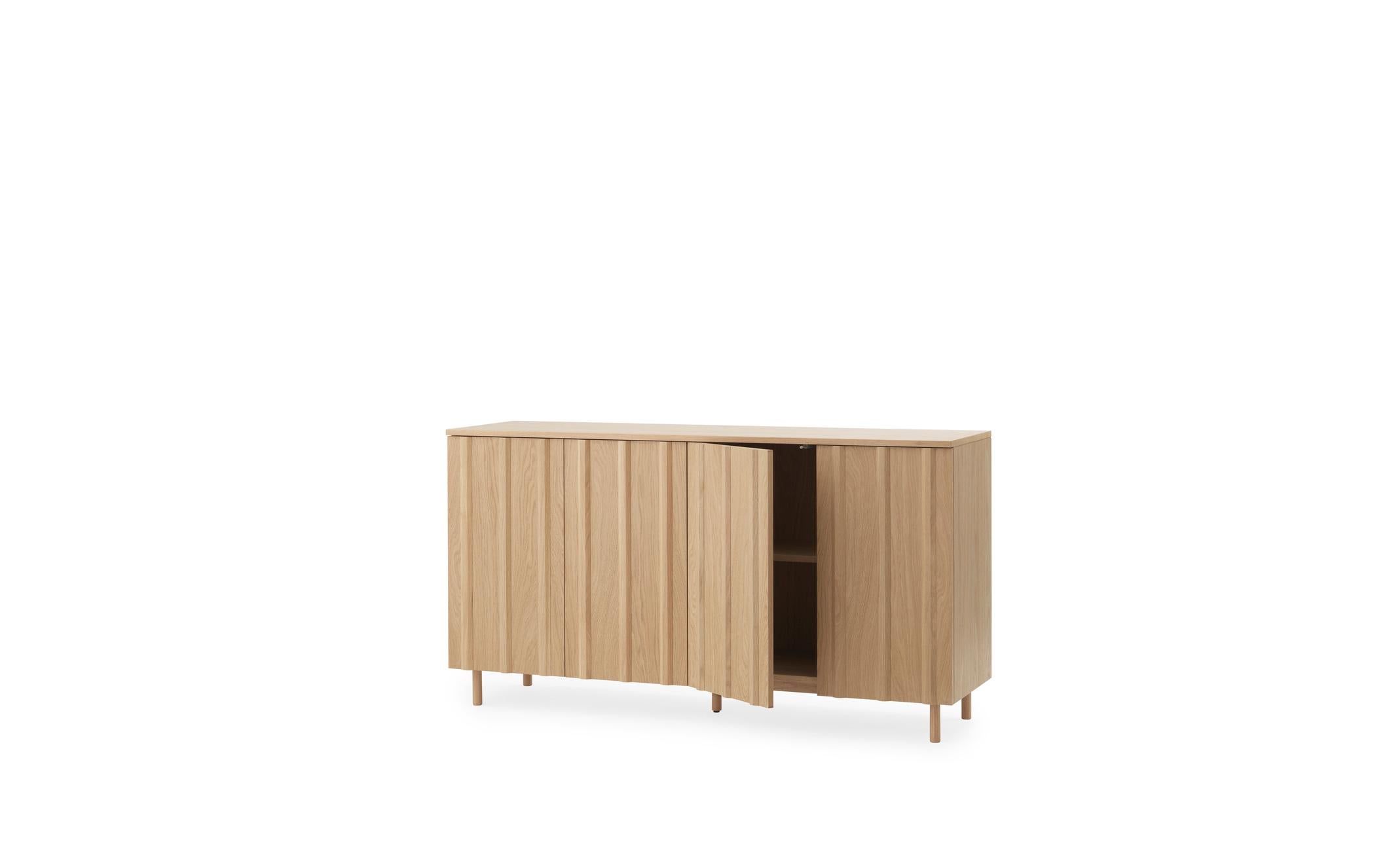 Normann Copenhagen Rib Cabinet Designed by Simon Legald For Sale 4