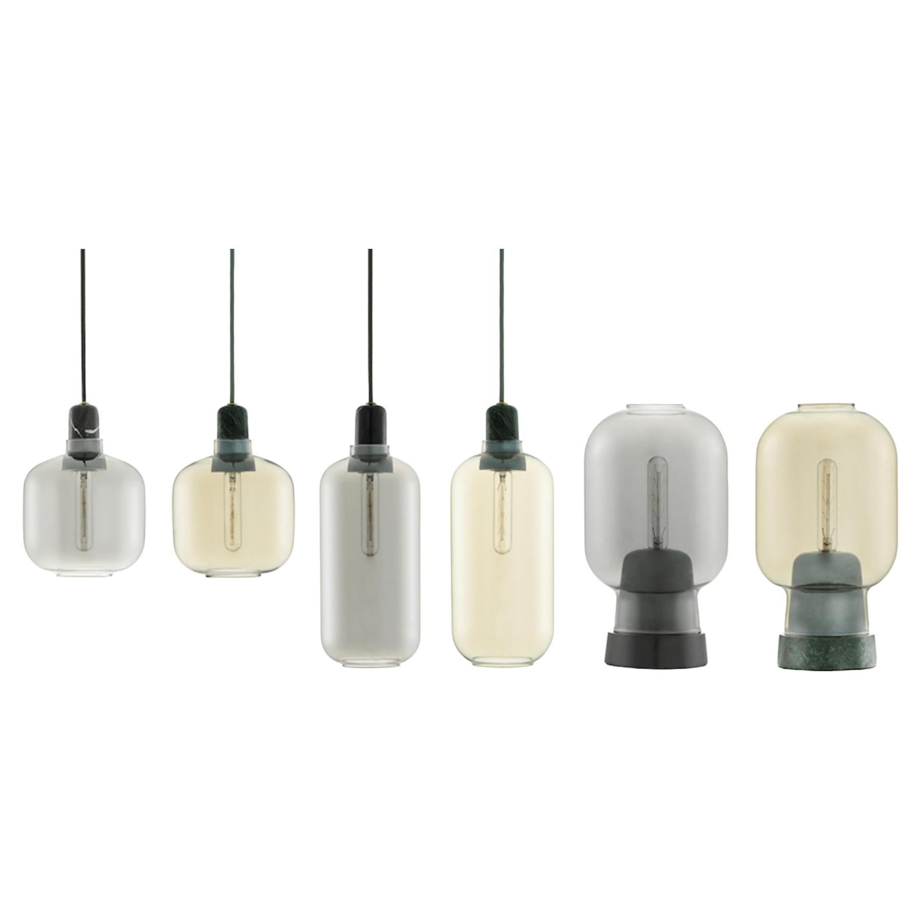 Normann Copenhagen Set of Amp Pendant Lamps by Simon Legald For Sale 6