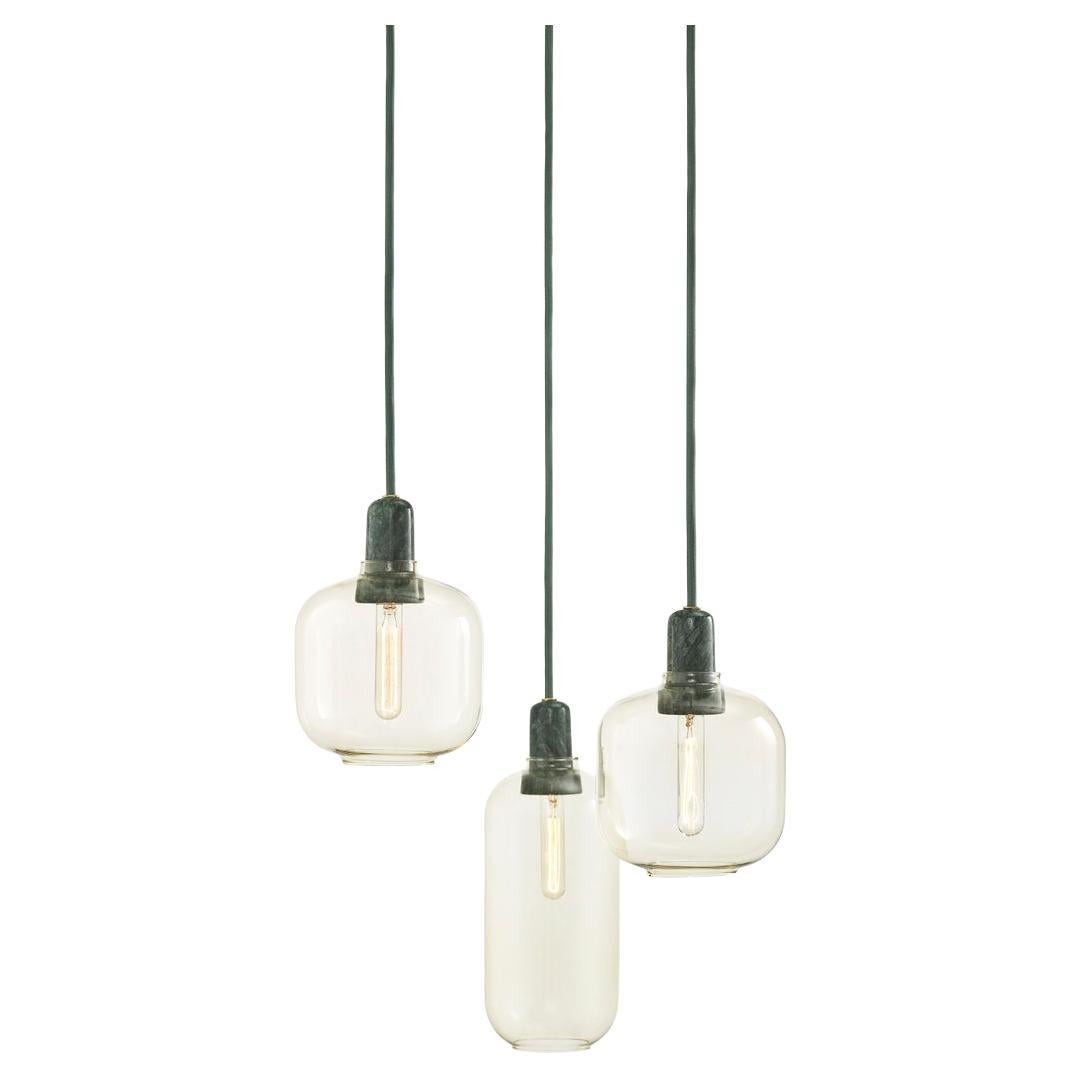 Normann Copenhagen Set of Amp Pendant Lamps by Simon Legald For Sale