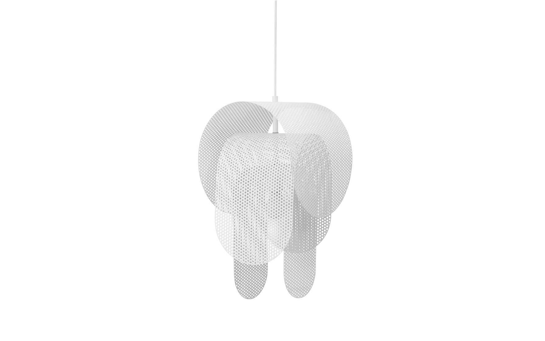 Normann Copenhagen Superpose White Pendant Lamp Designed by Frederik Kurzweg  For Sale 2