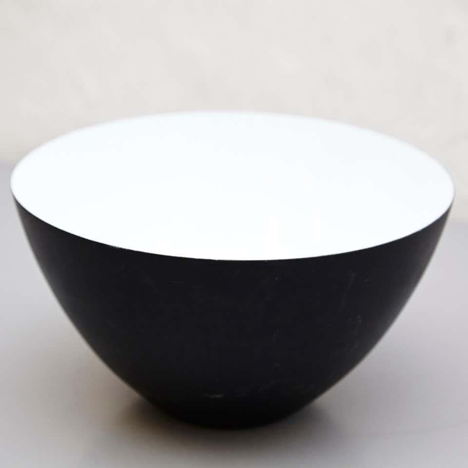 Acciaio Normann, Ciotola Krenit in syeel nero, metà del secolo scorso, circa 1970 in vendita