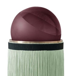 Normanna Floor Lamp in Amethyst Pink and Green by Vi+M