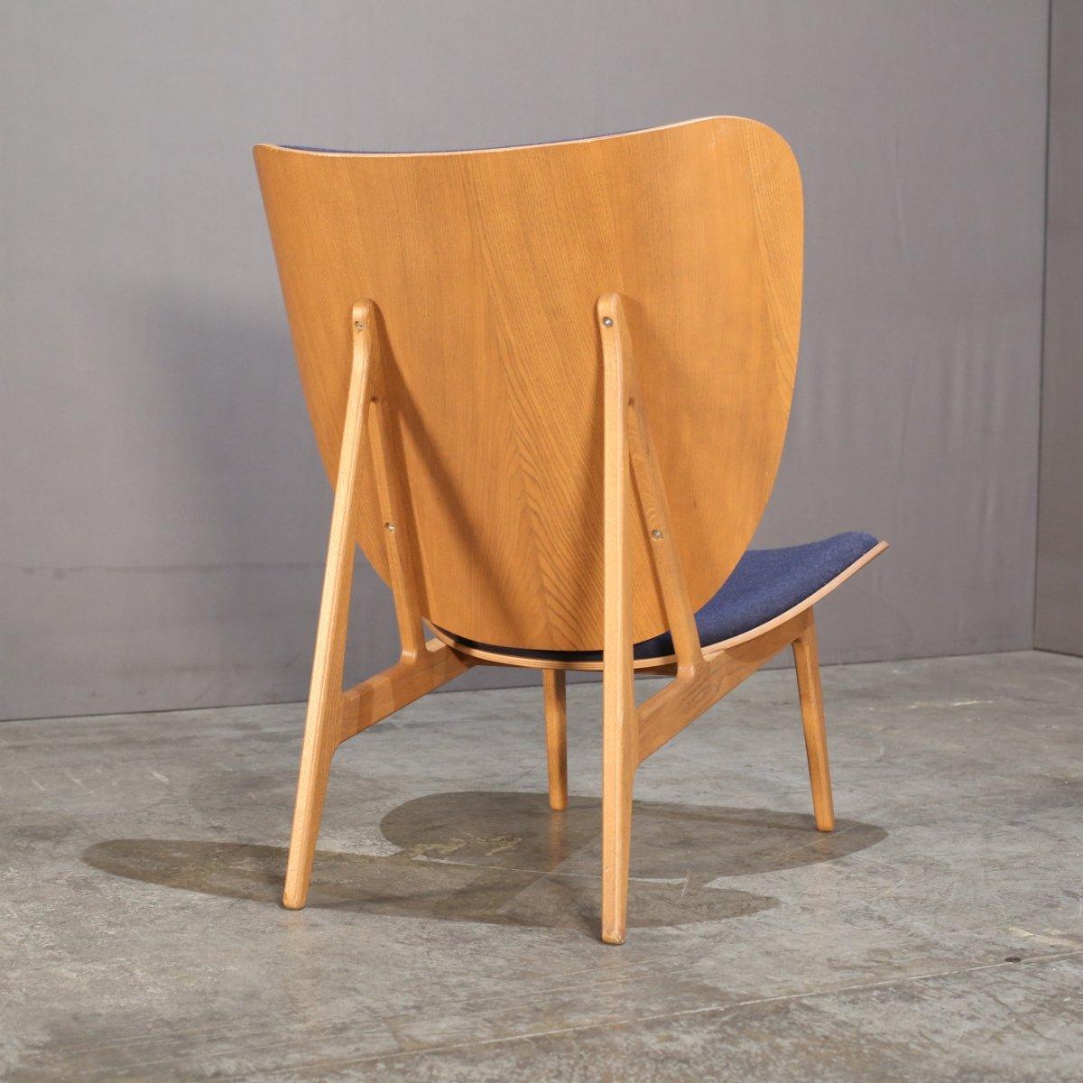 Moderne Chaise longue bleue NORR11 de Kristian Sofus Hansen et Tommy Hyldahl en vente
