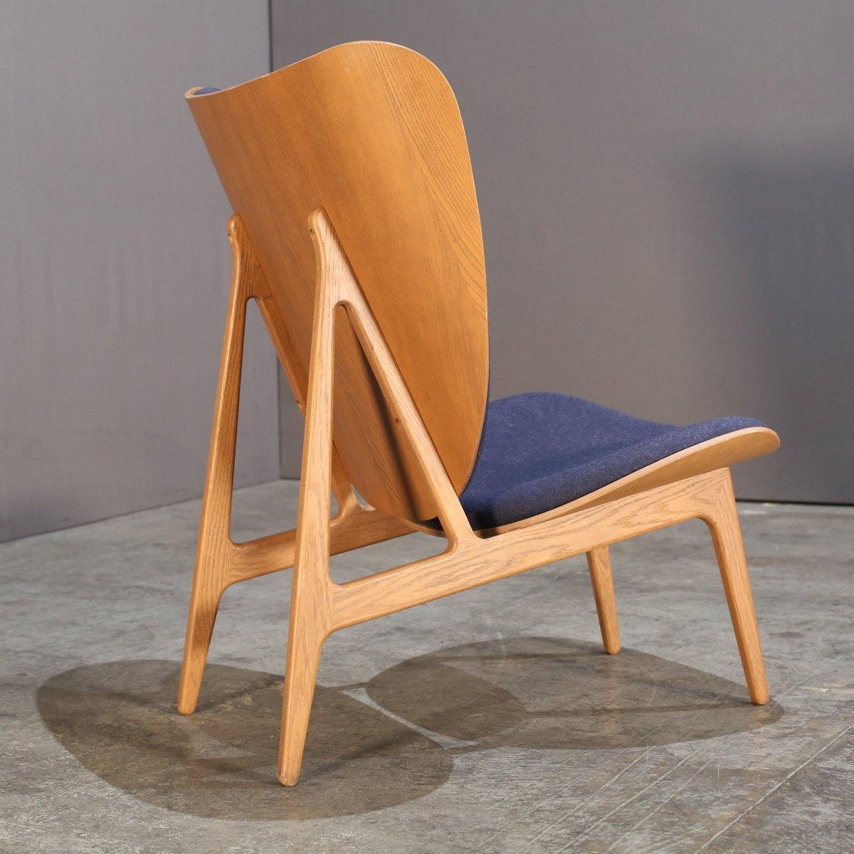 Letton Chaise longue bleue NORR11 de Kristian Sofus Hansen et Tommy Hyldahl en vente