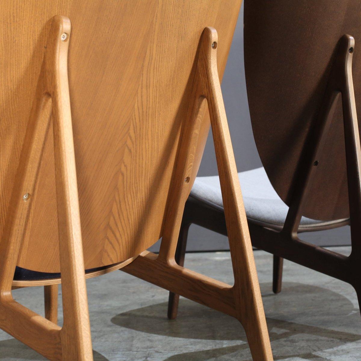 XXIe siècle et contemporain Chaise longue bleue NORR11 de Kristian Sofus Hansen et Tommy Hyldahl en vente
