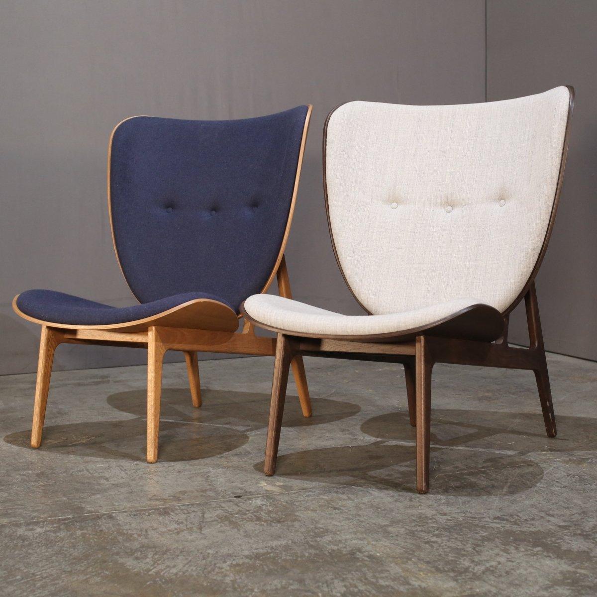 NORR11 Elefanten-Loungesessel in Grau von Kristian Sofus Hansen und Tommy Hyldahl (Stoff) im Angebot