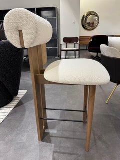 Tabouret de comptoir Norr11 de Kristian Sofus Hansen & Tommy Hyldahl en STOCK