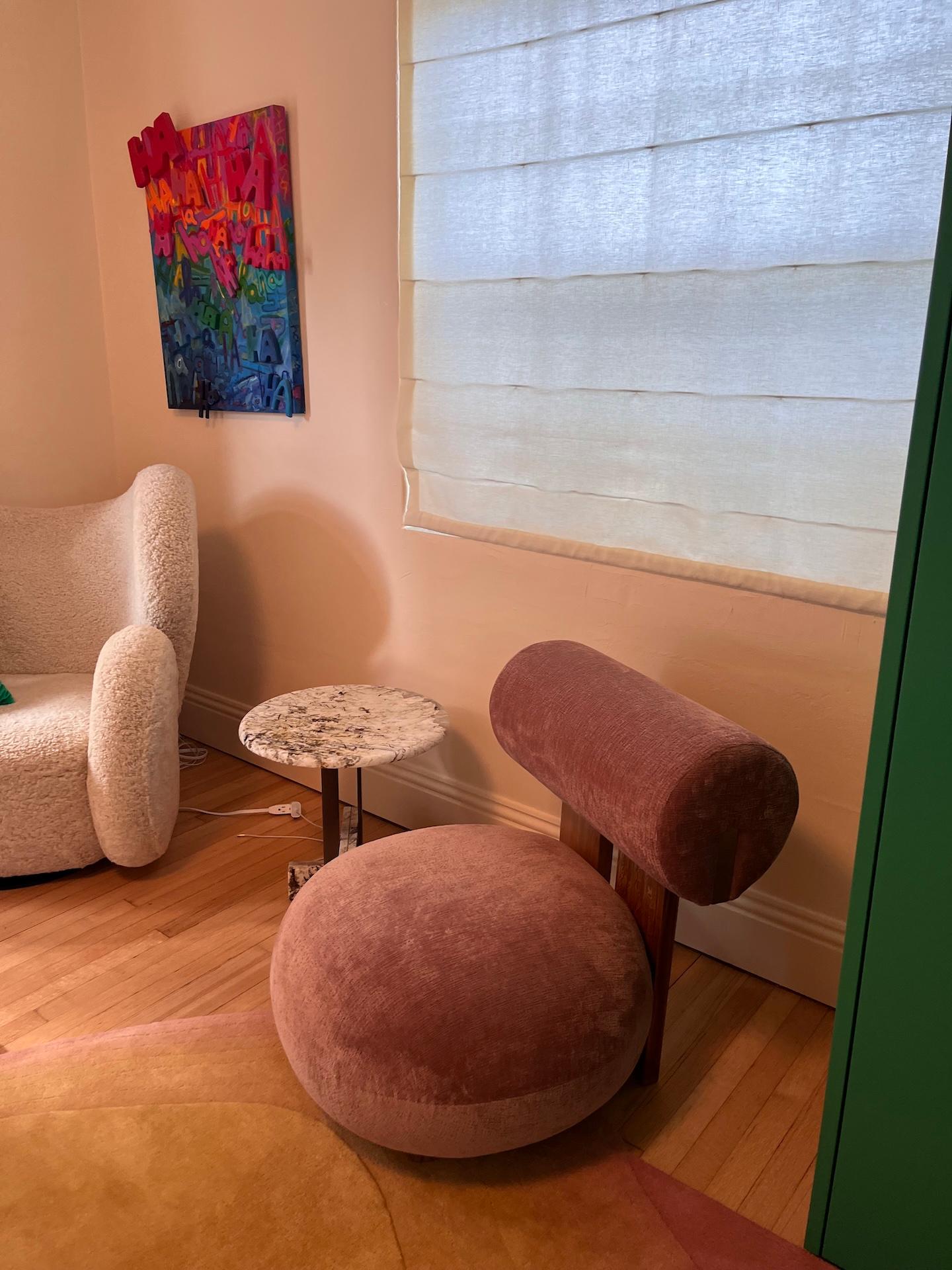 Contemporary Norr11 Hippo Lounge Chair by Kristian Sofus Hansen & Tommy Hyldahl in STOCK For Sale