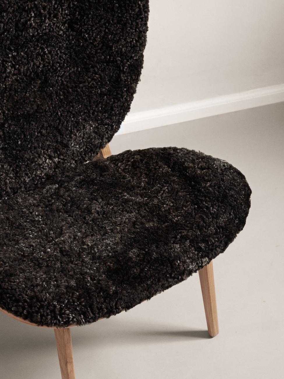 Norr11 Sheepskin Elephant Chair by Kristian Sofus Hansen and Tommy Hyldahl In New Condition For Sale In New York, NY