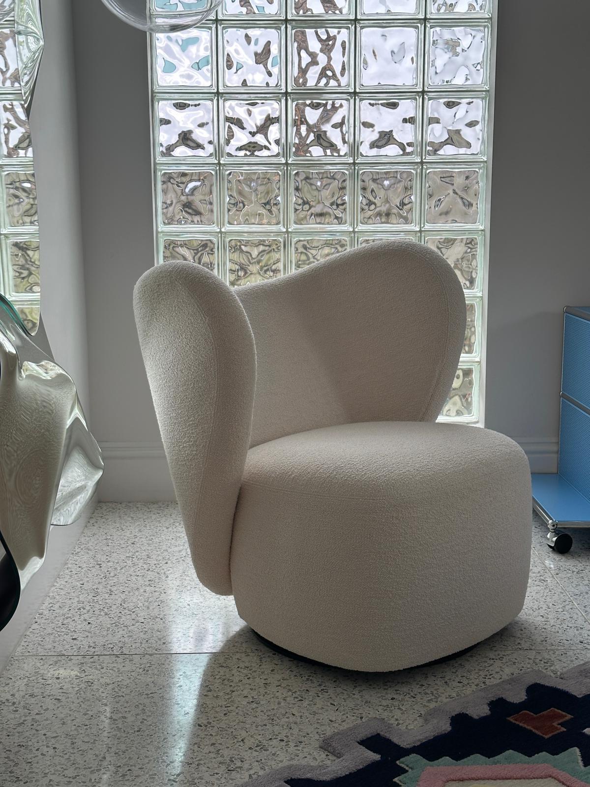 Norr11 Swivel Little Big Chair by Hansen & Hyldahl in STOCK For Sale 7