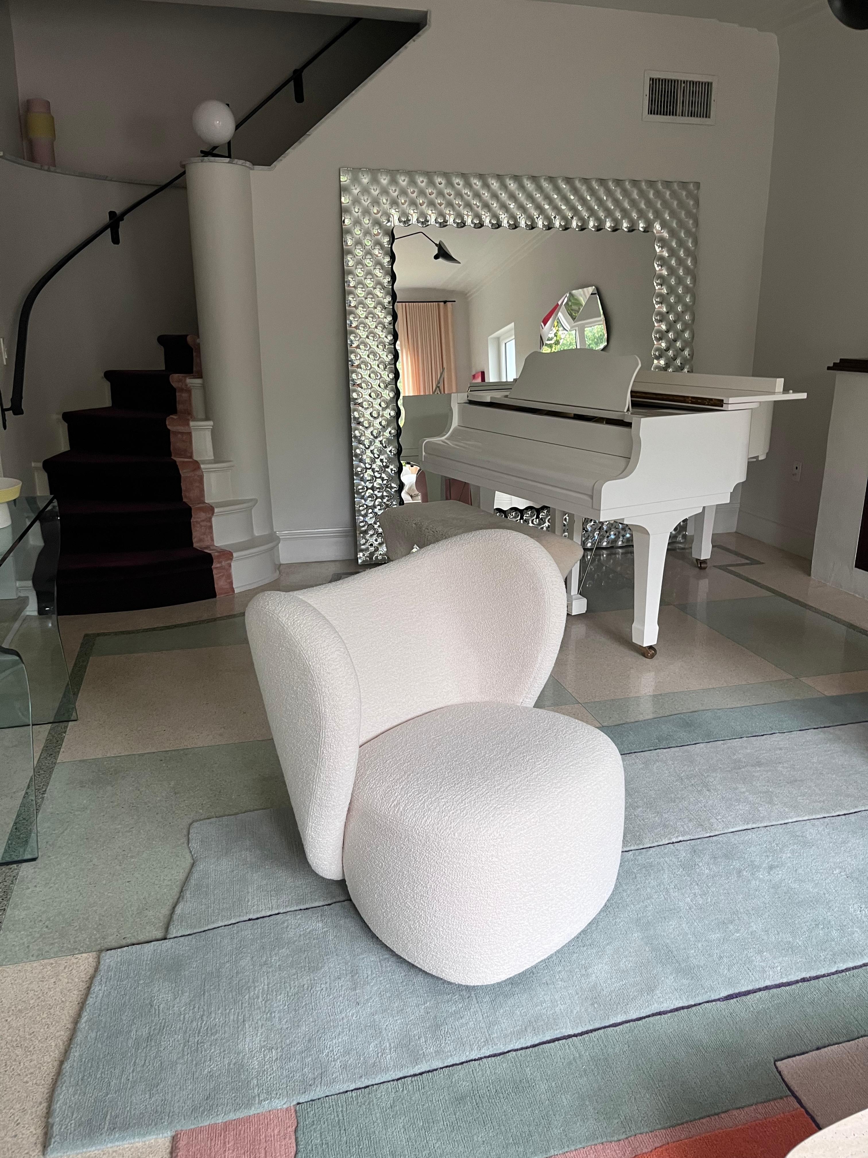 Norr11 Swivel Little Big Chair by Hansen & Hyldahl in STOCK For Sale 2