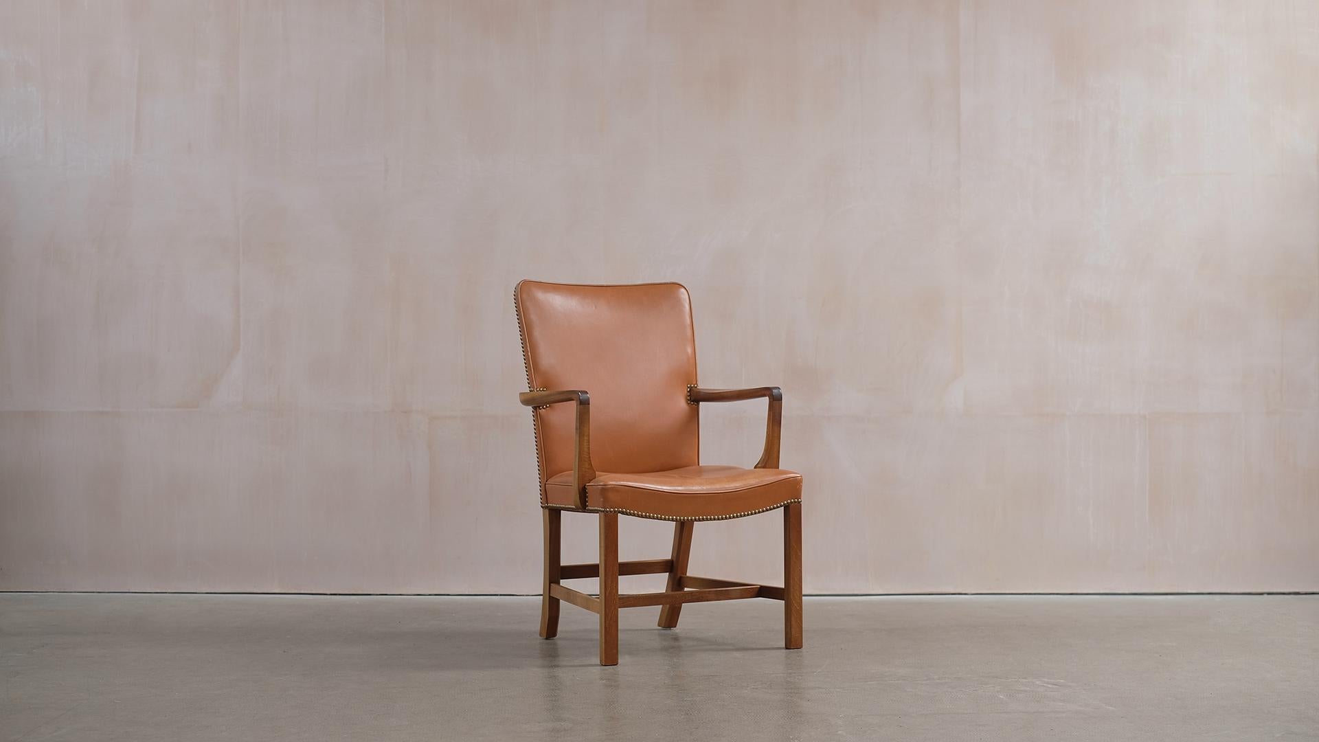 Norrevold Sessel von Kaare Klint  (Skandinavische Moderne) im Angebot