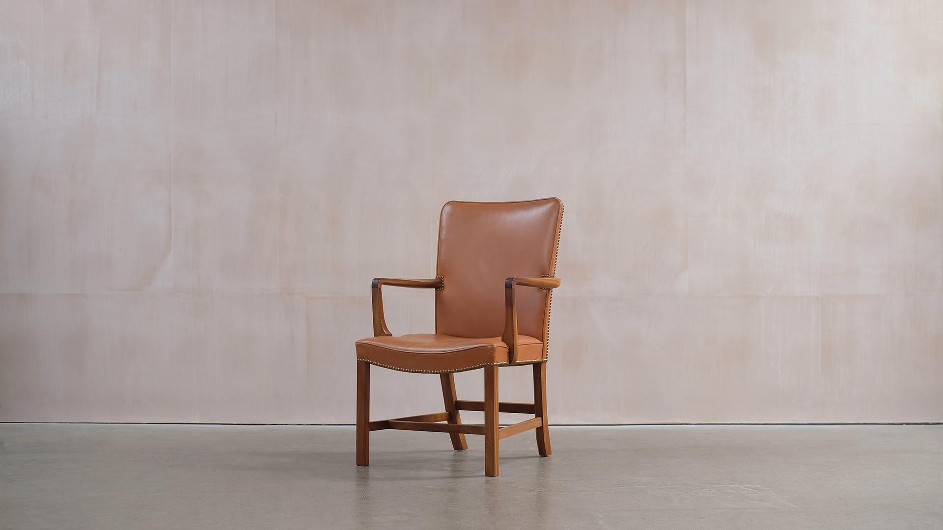 Danish Norrevold Armchair by Kaare Klint  For Sale