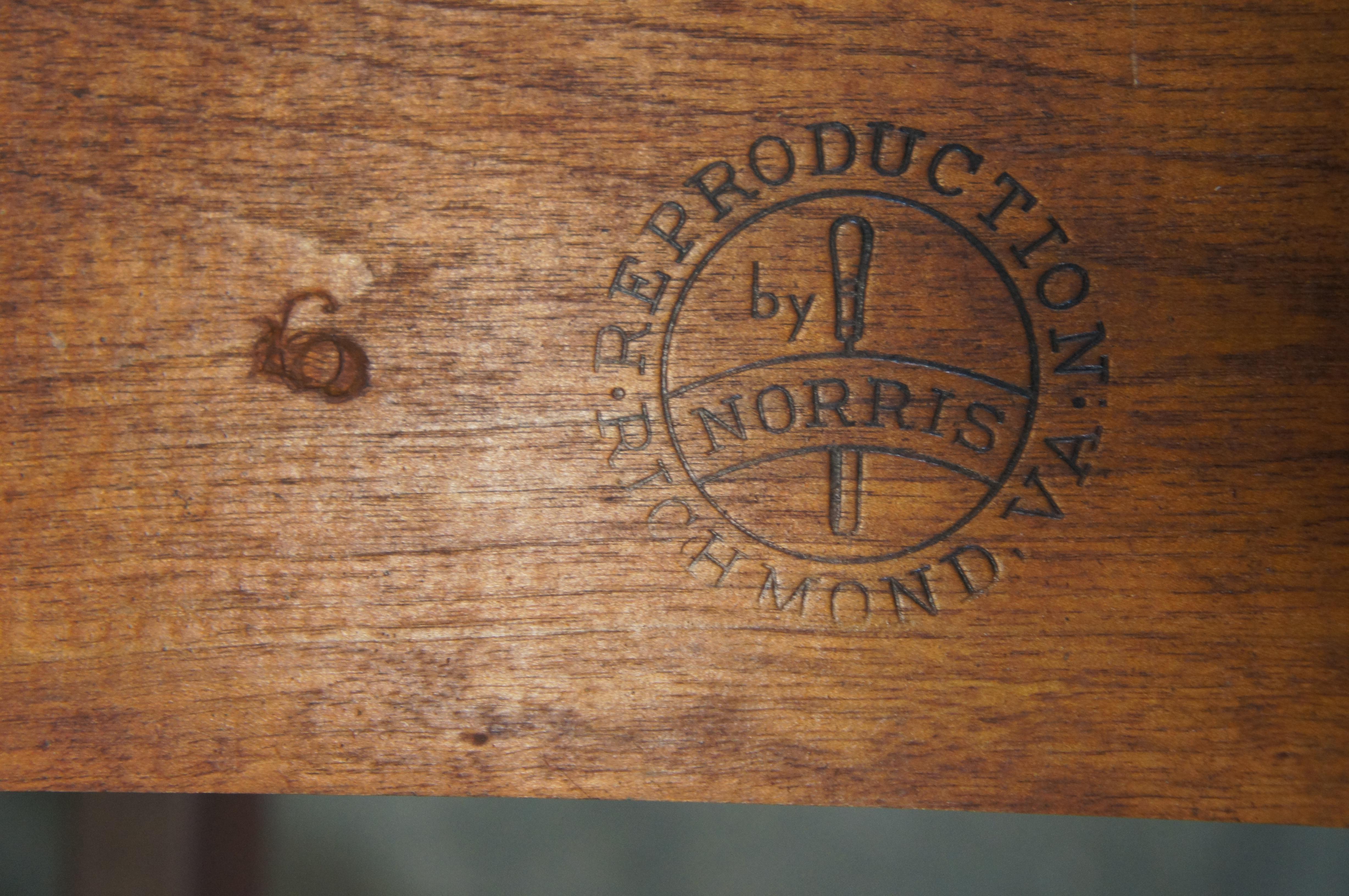 Norris Georgian Chippendale Style Mahogany Dining Table 96