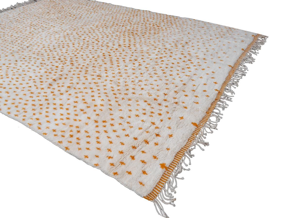 Beni MGuild Alfombra Bereber Marroquí Norteafricana Lana Tamaño Palacio 14 x 10 pies en venta 10