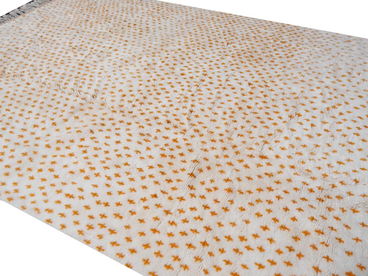 Nordafrikanischer marokkanischer Berberteppich aus Wolle mit handgeknüpftem djoharianischem Muster, 3,66 m x 3,66 m  im Angebot 10