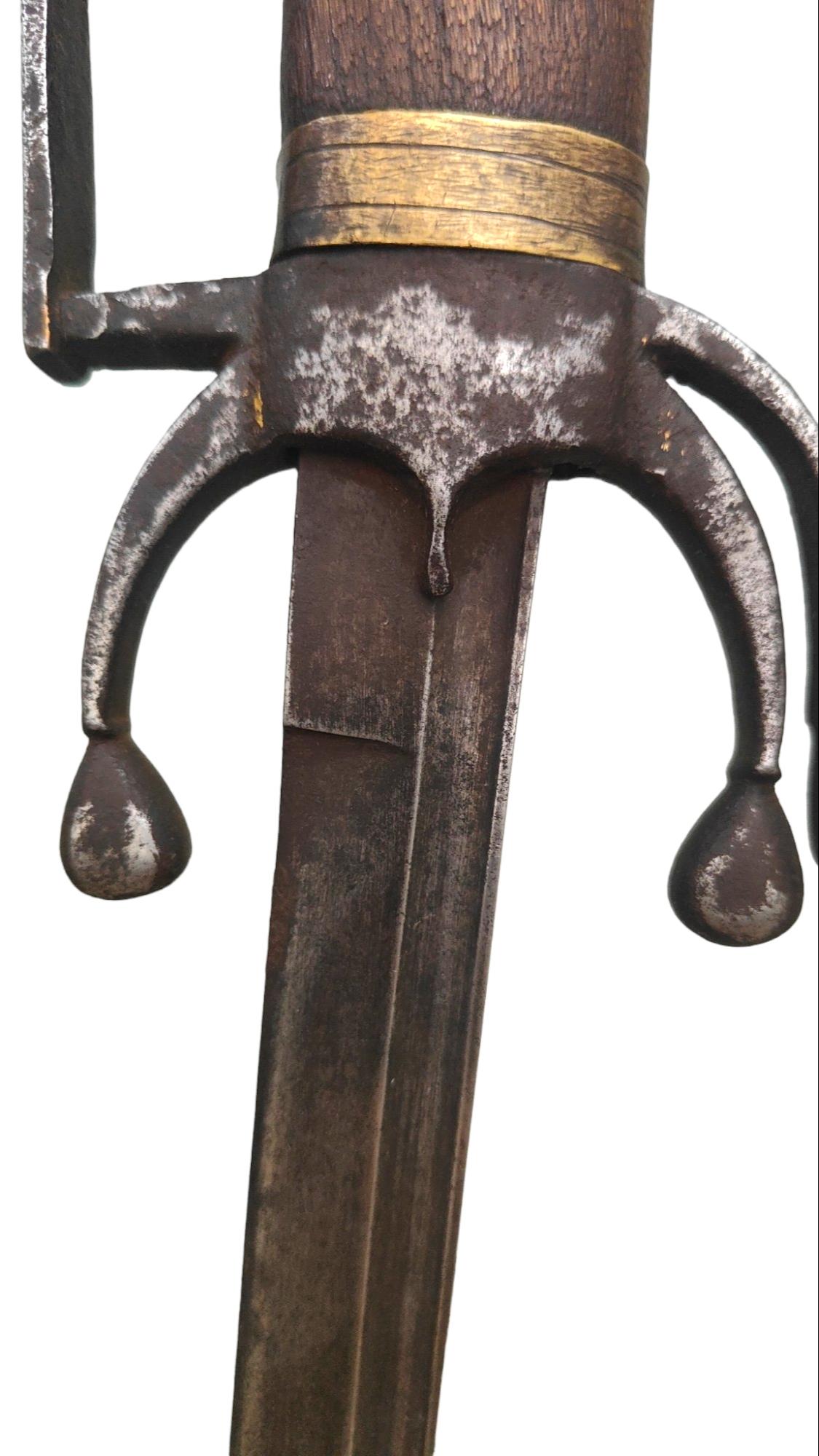 North African Sword (Nimcha), Morocco, Early 19th Century For Sale 5