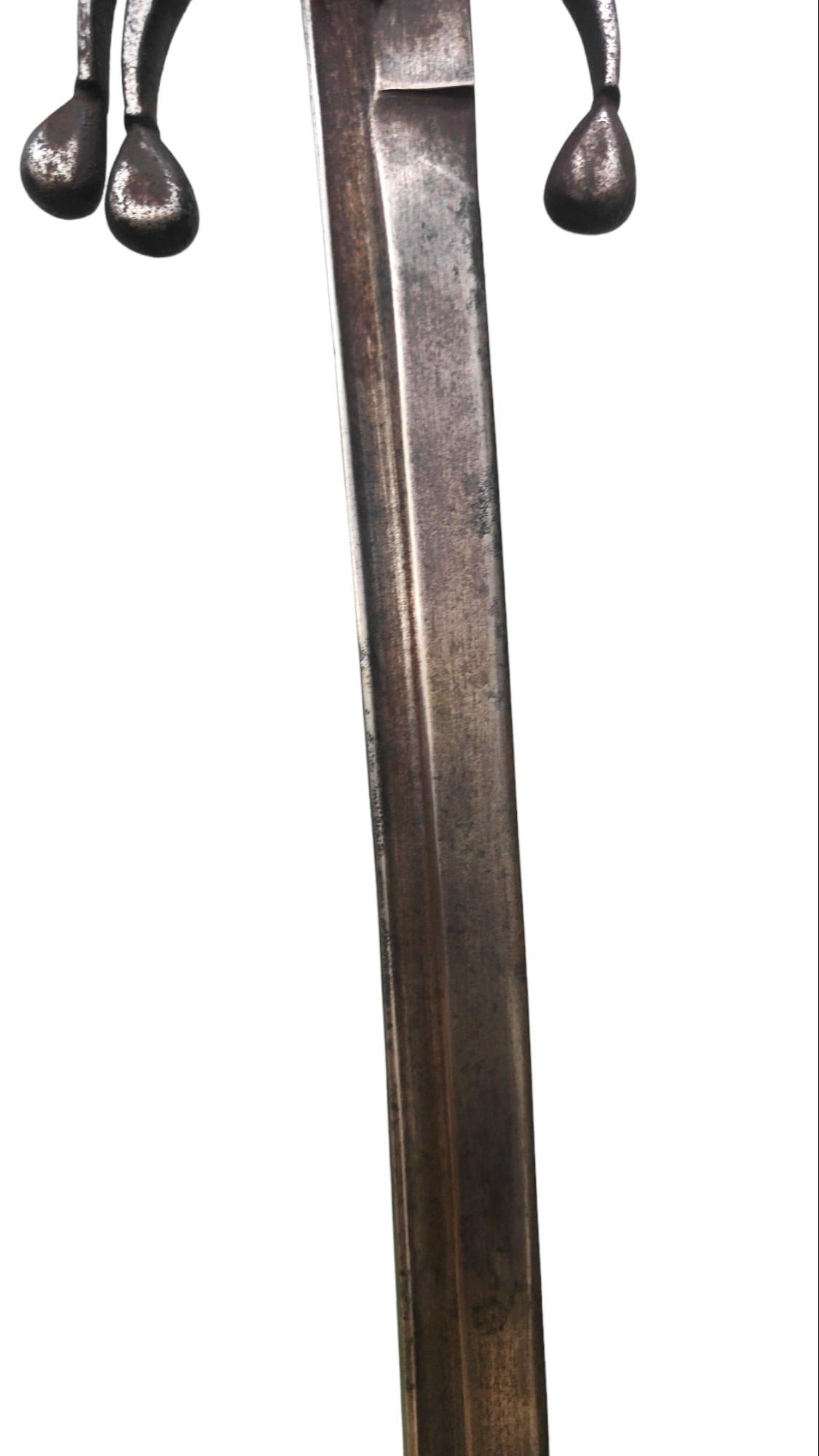 North African Sword (Nimcha), Morocco, Early 19th Century For Sale 1