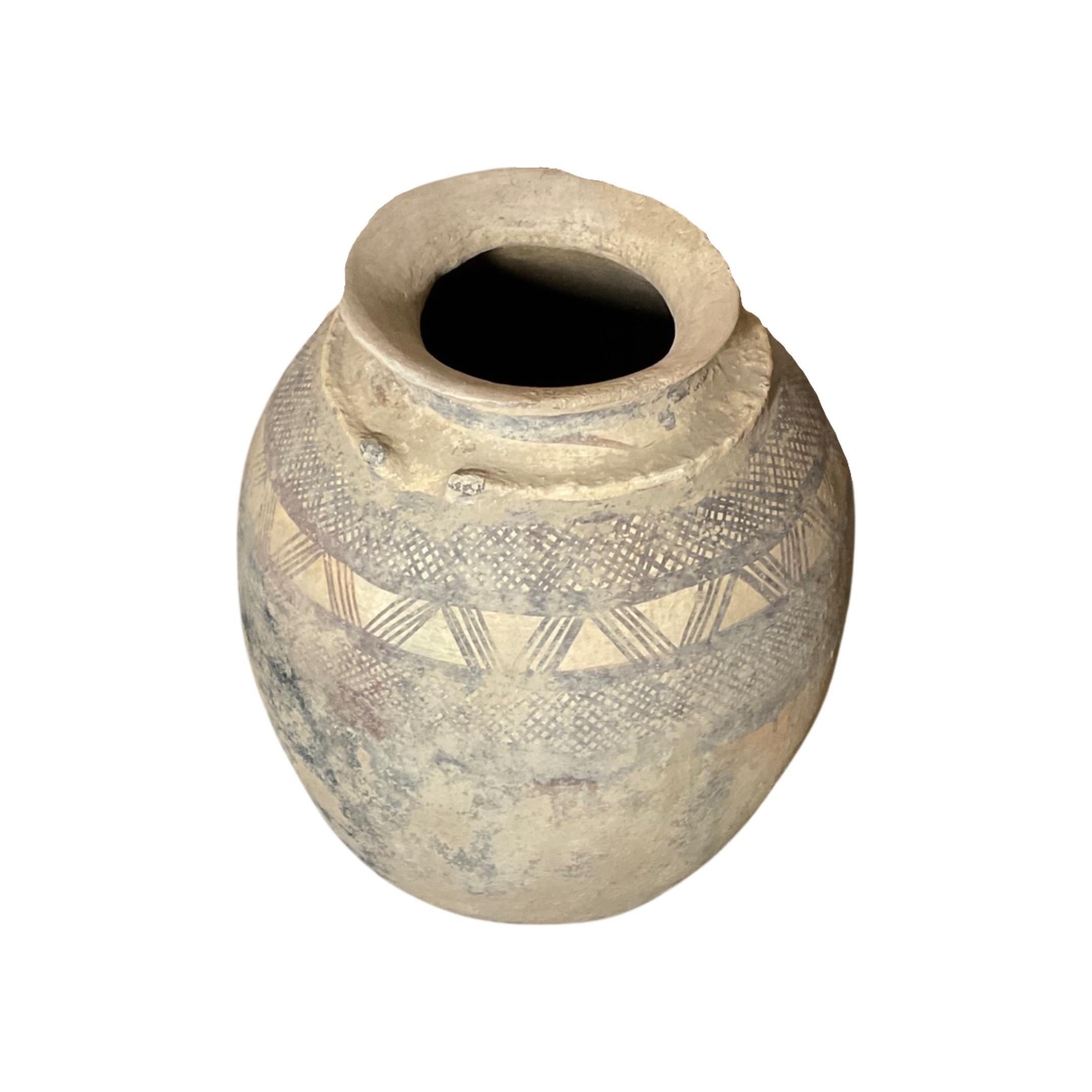 North African Terracotta Vessel In Good Condition For Sale In Dallas, TX