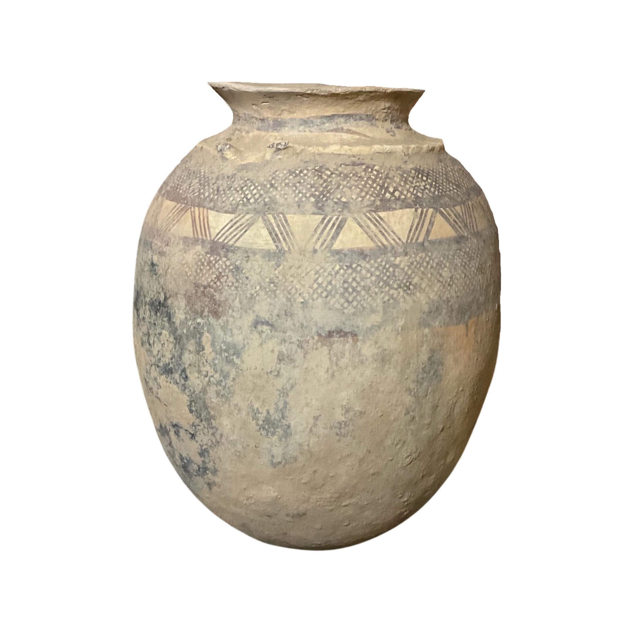 18th Century and Earlier North African Terracotta Vessel For Sale