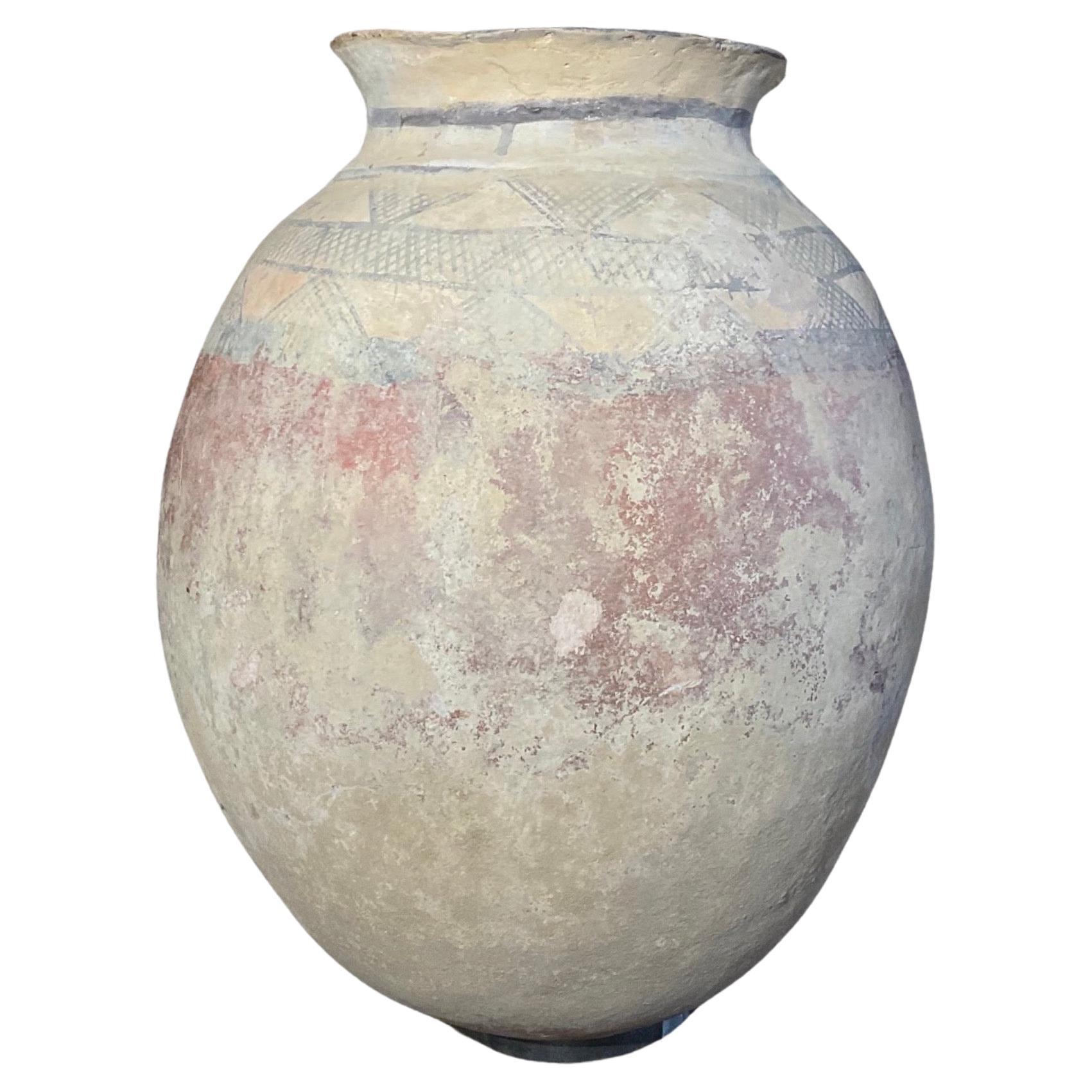 North African Terracotta Vessel For Sale
