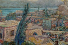 North African Waterfront Painting