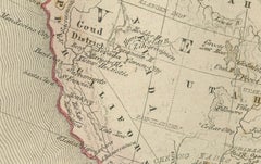 North America Map with USA, Canada & Mexico – Nieuwe Hand-Atlas, 1876