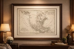 North America & the Pacific – Rigobert Bonne’s Enlightenment Map, c.1780