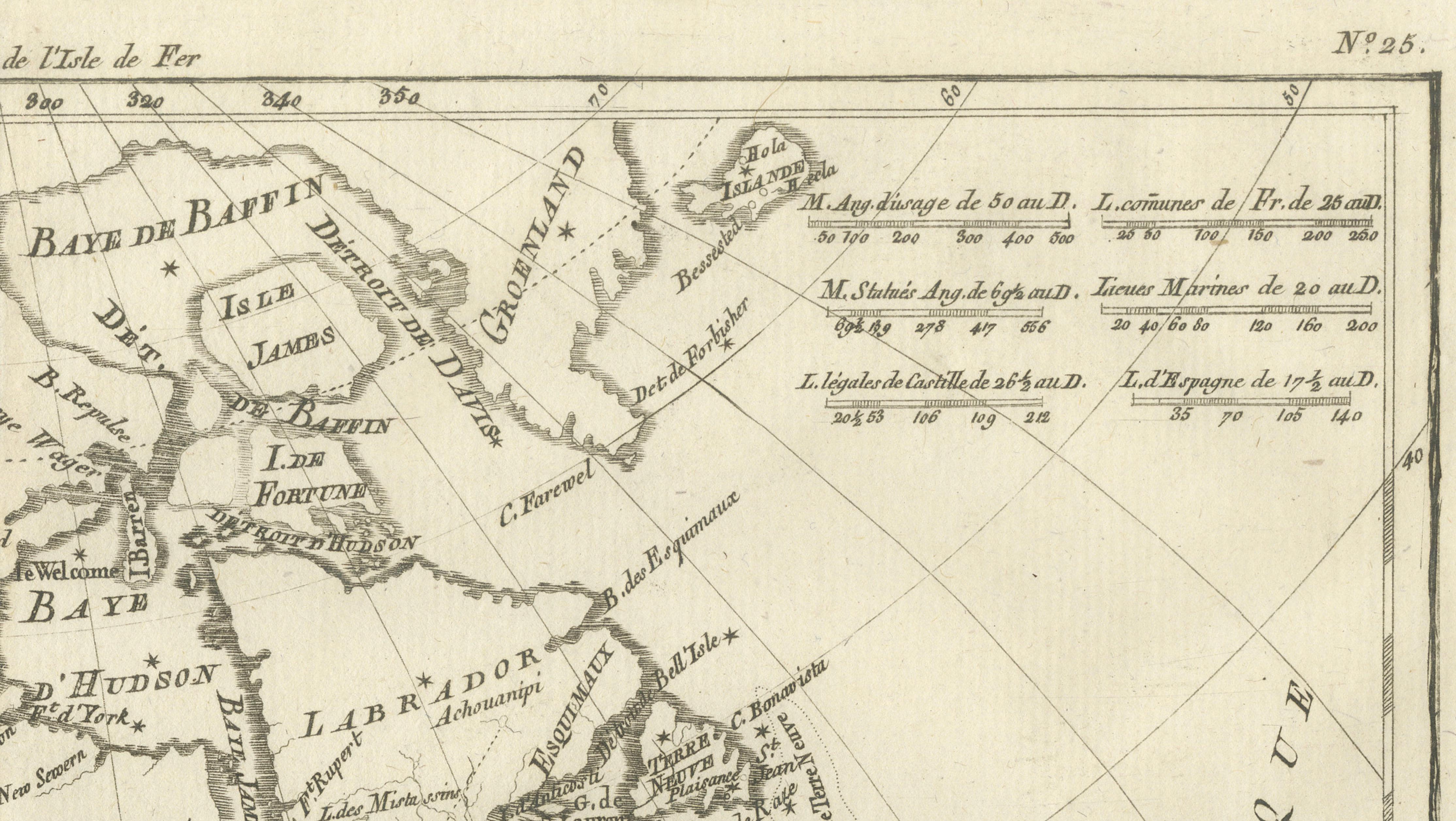North America & the Pacific – Rigobert Bonne’s Enlightenment Map, c.1780