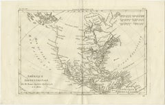 North America & the Pacific – Rigobert Bonne’s Enlightenment Map, c.1780