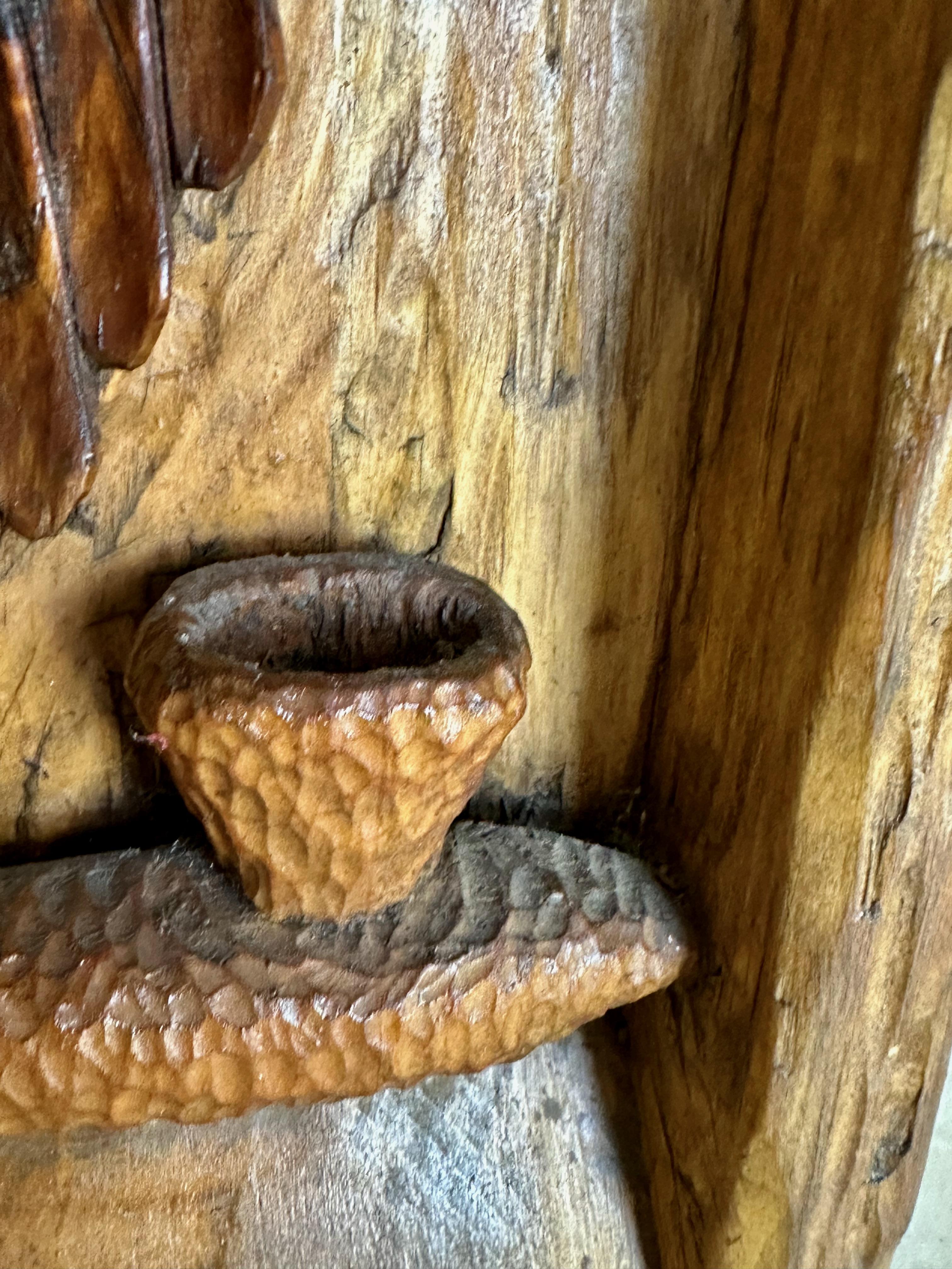 Águila india norteamericana Tallada en madera Águila de Wilfred Swampy Madera en venta