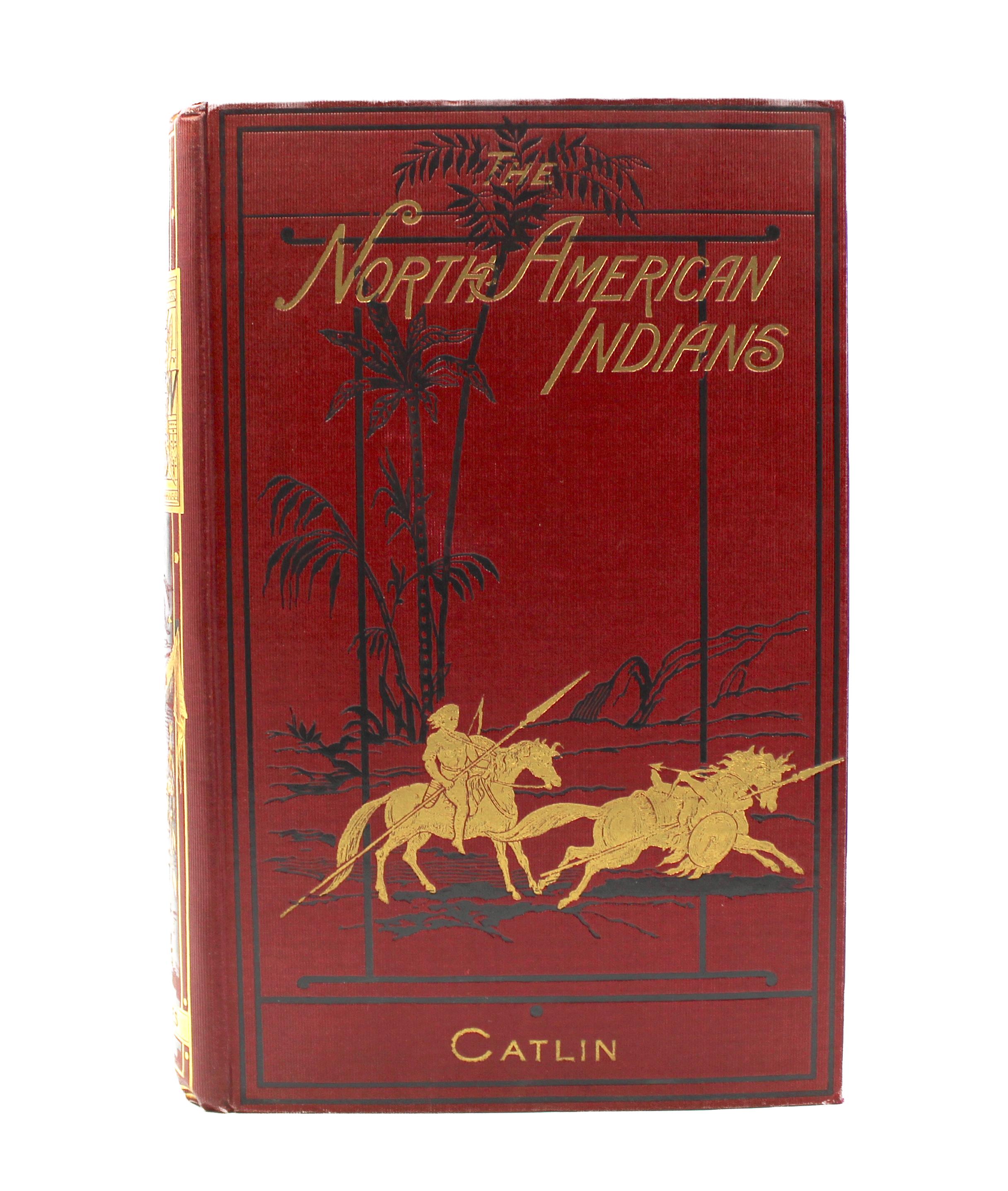 Gilt North American Indians by George Catlin, Two Volumes, First Grant Edition, 1926 For Sale