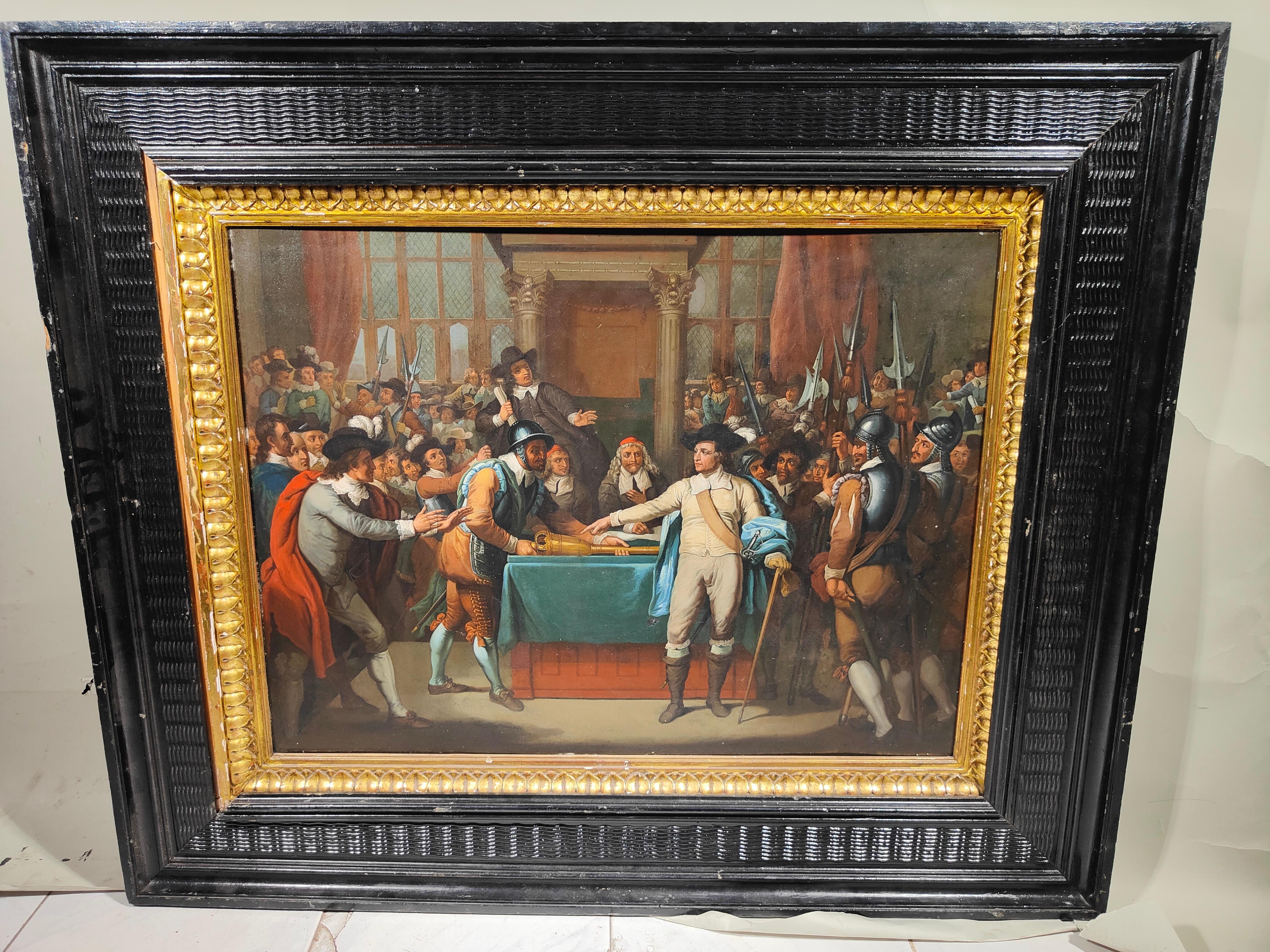 North American Painting  Late 18th Century For Sale 2